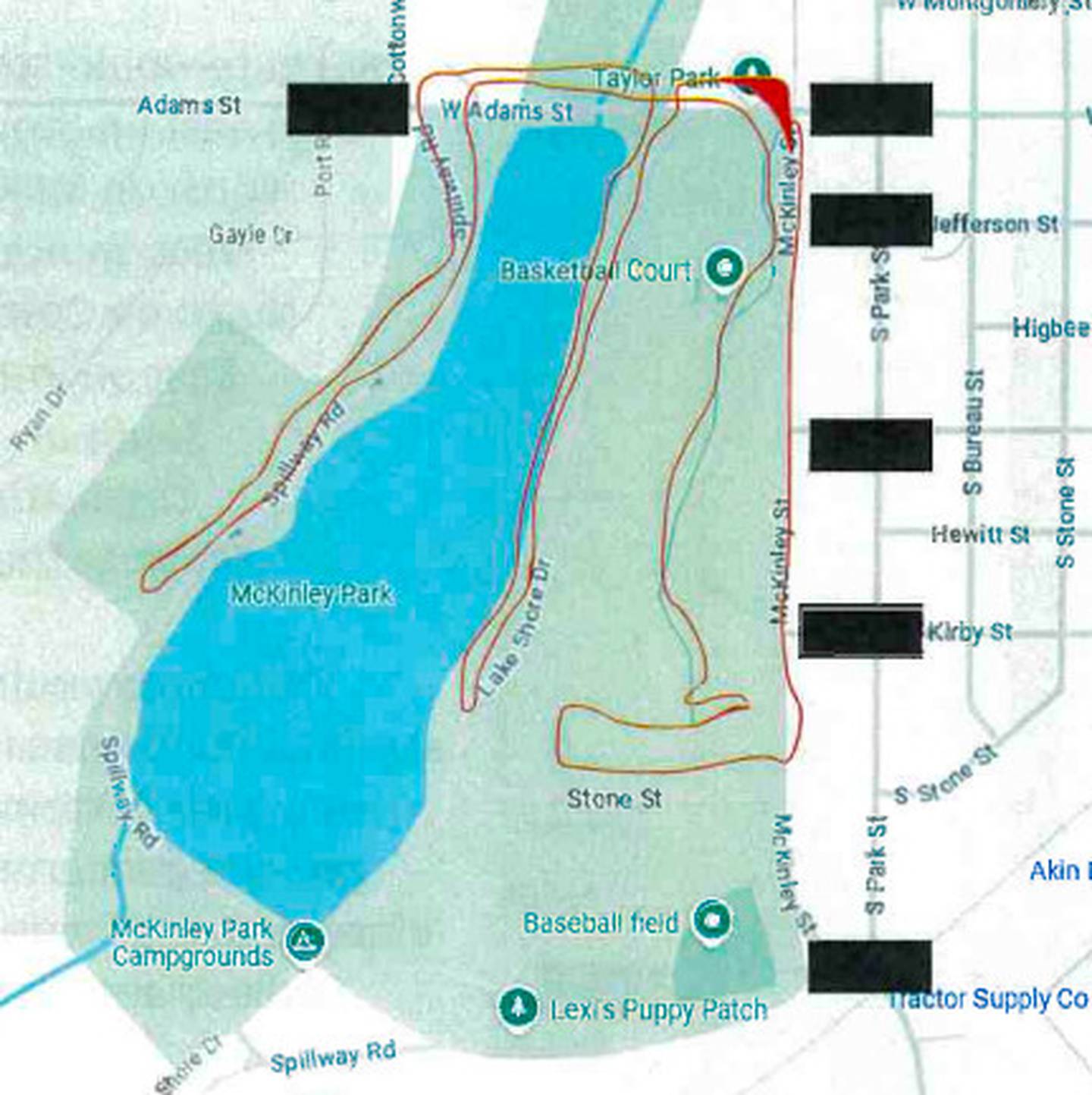 Creston City Council has approved this route to be used for the Greater 8 5k on June 28.