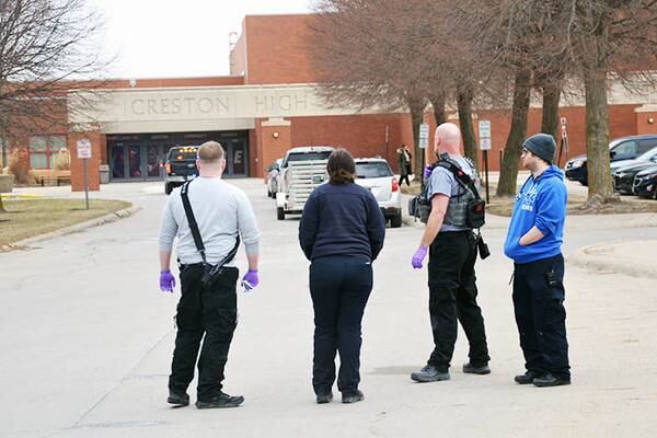 Creston targeted by hoax school shooter call