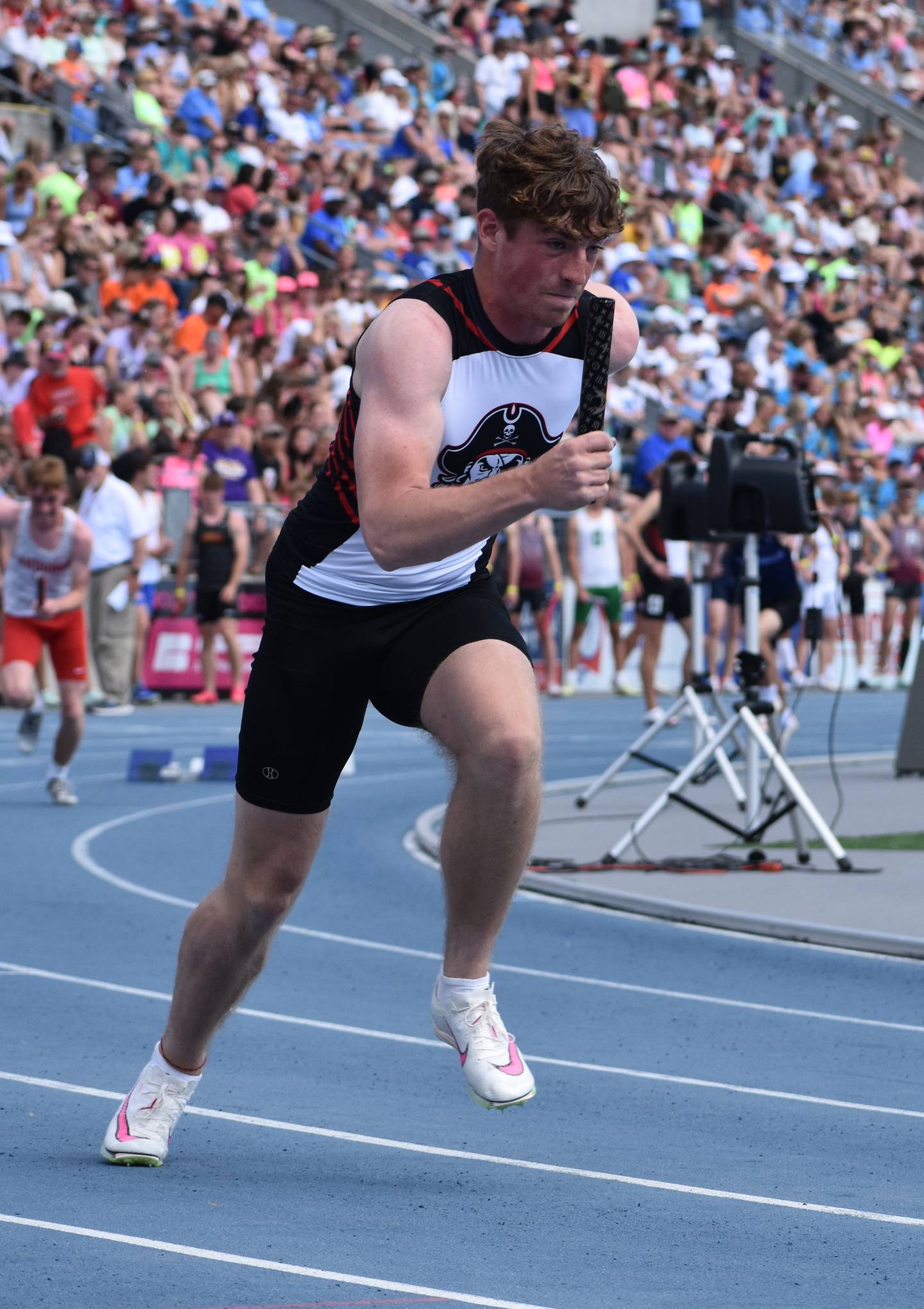Tate Dugan - first place 1A sprint medley
