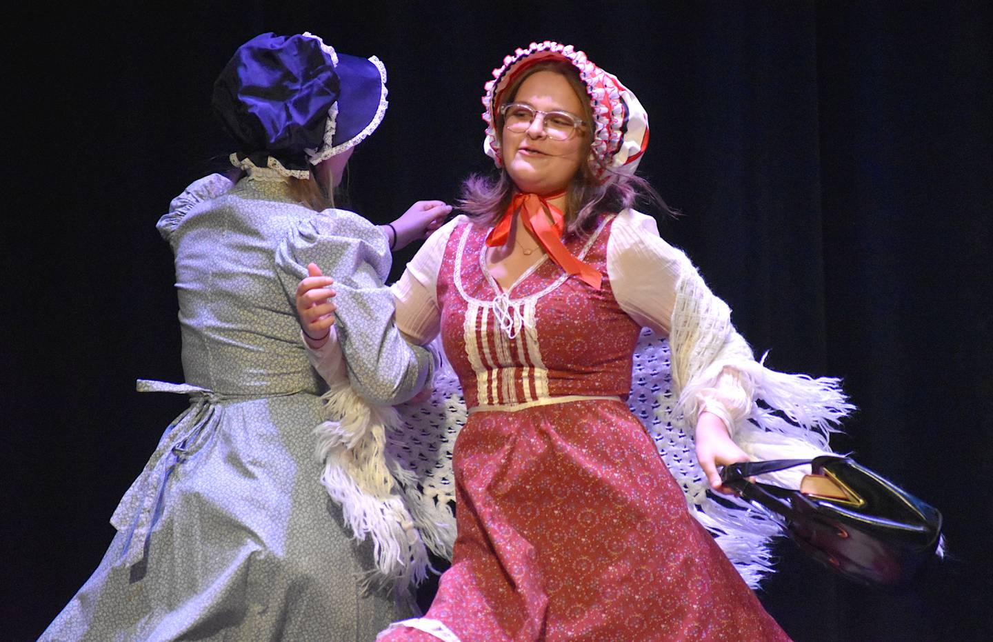 Creston students perform in "The Legend of Sleepy Hollow."