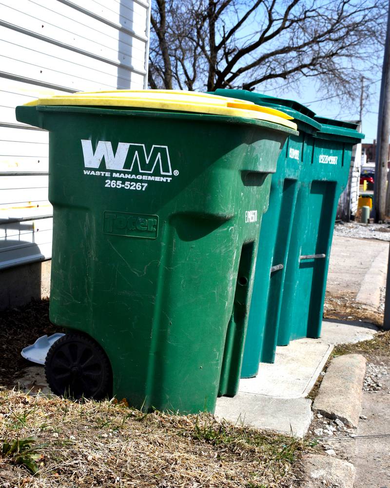Waste Management provides trash and recycling services for Creston residents.