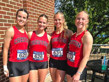 Creston quartet topples a 19-year school record