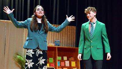 Big cast, big laughs for this week’s NV spring play ‘Bad Auditions by Bad Actors’