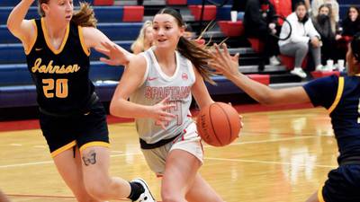 Second-half slowdown stops Spartan ladies