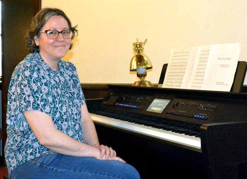 Rachel Oxley writes most of her music in her Greenfield home when the rest of the house goes to bed.