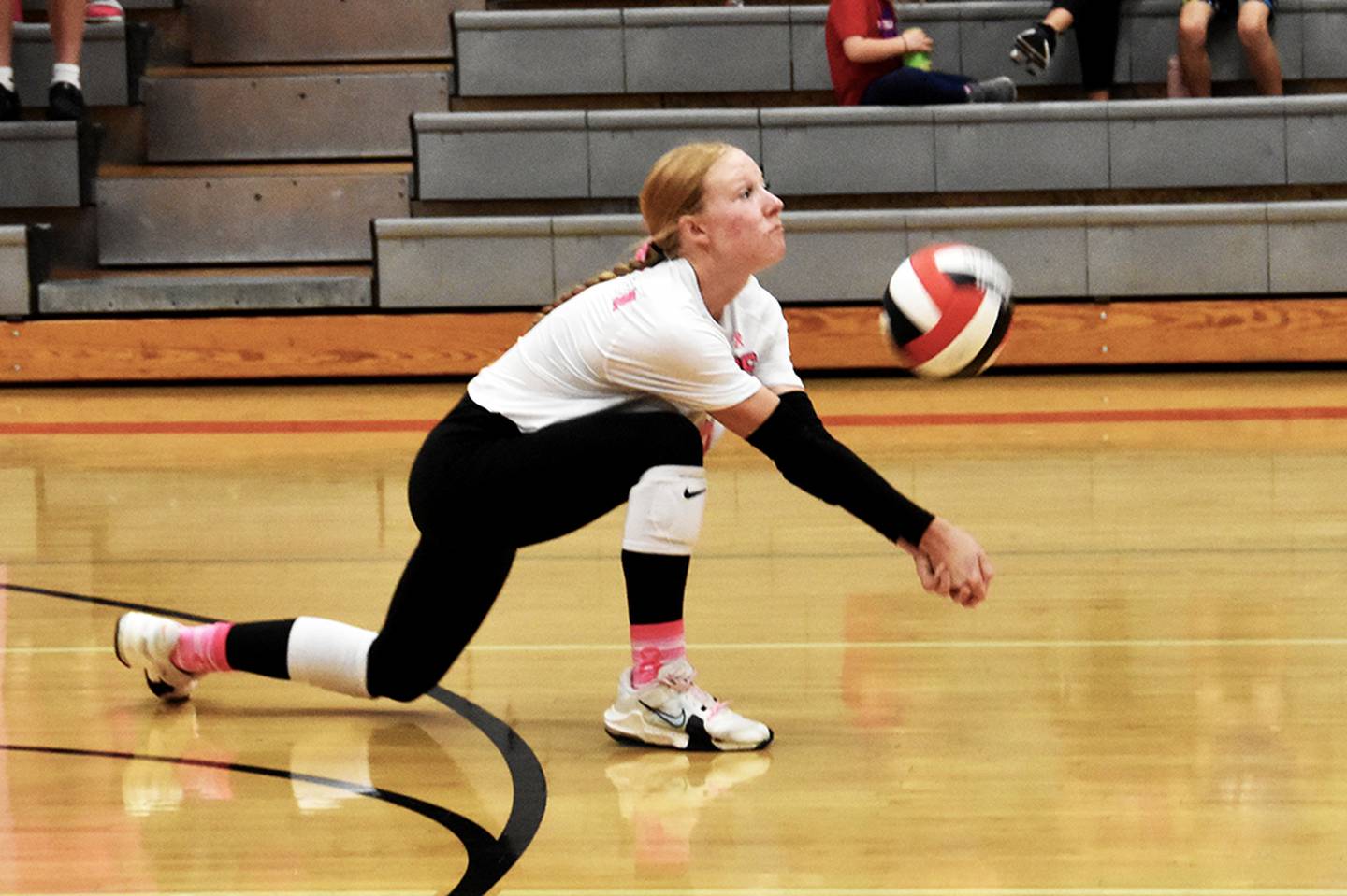 Senior Avery Staver returns with experience as Creston's libero with a team-high 265 digs last year.