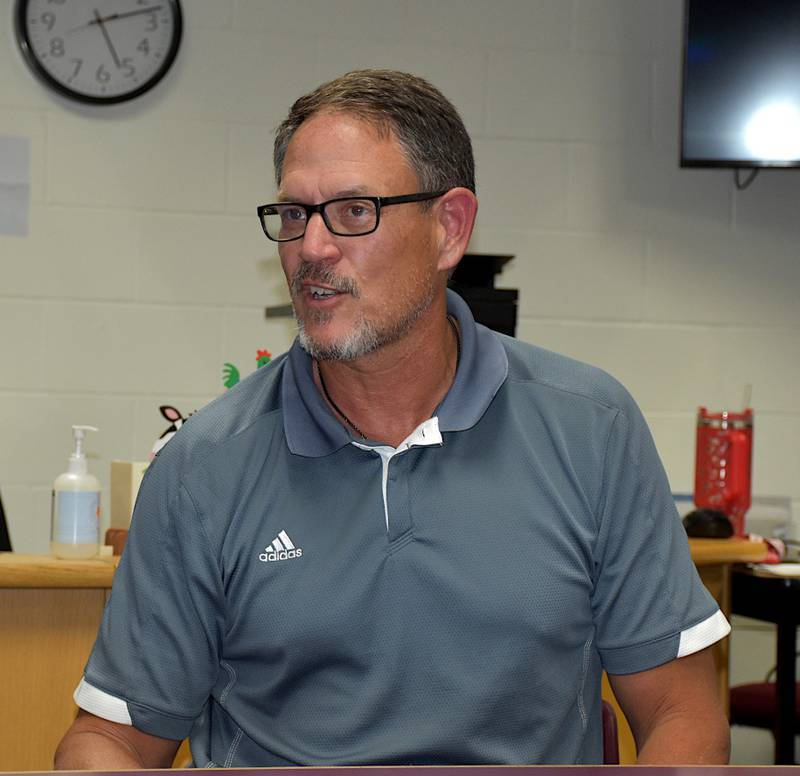 East Union Superintendent Tim Kuehl