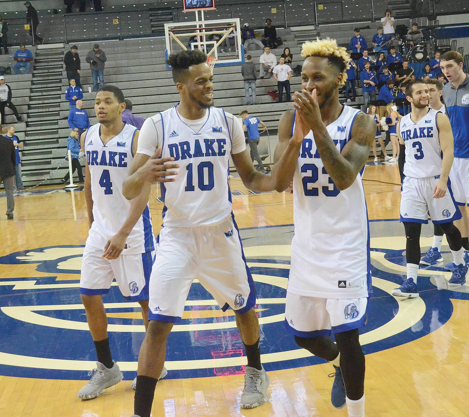 Drake men’s basketball off to solid start in Missouri Valley Conference