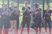 Senior night sluggers