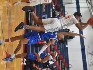 Hines, McPhee lead Spartan teams against Raiders