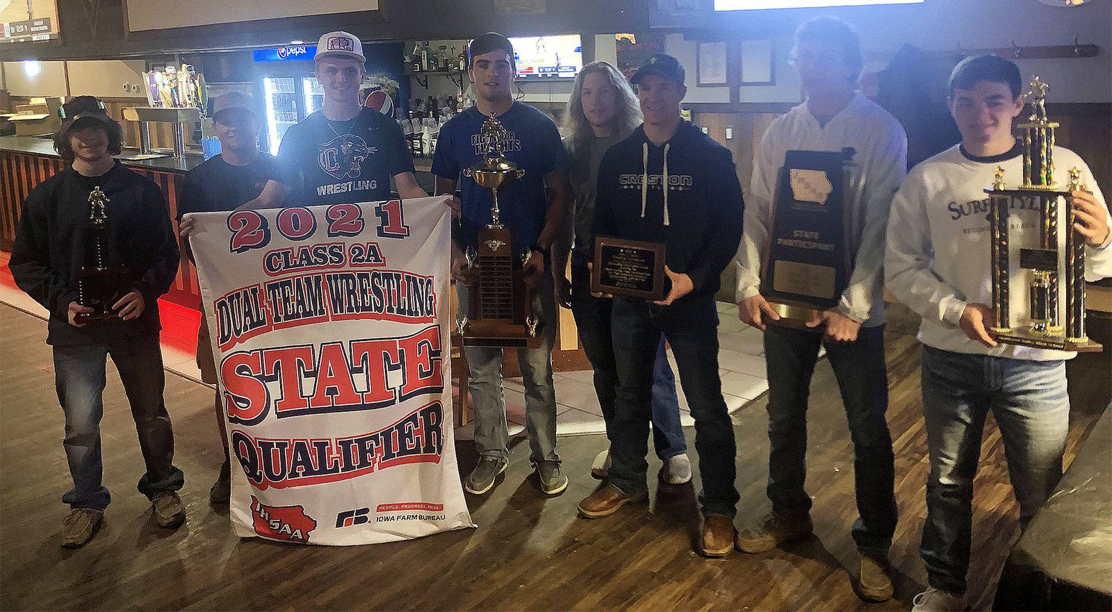Creston wrestling closes statecaliber season Creston News