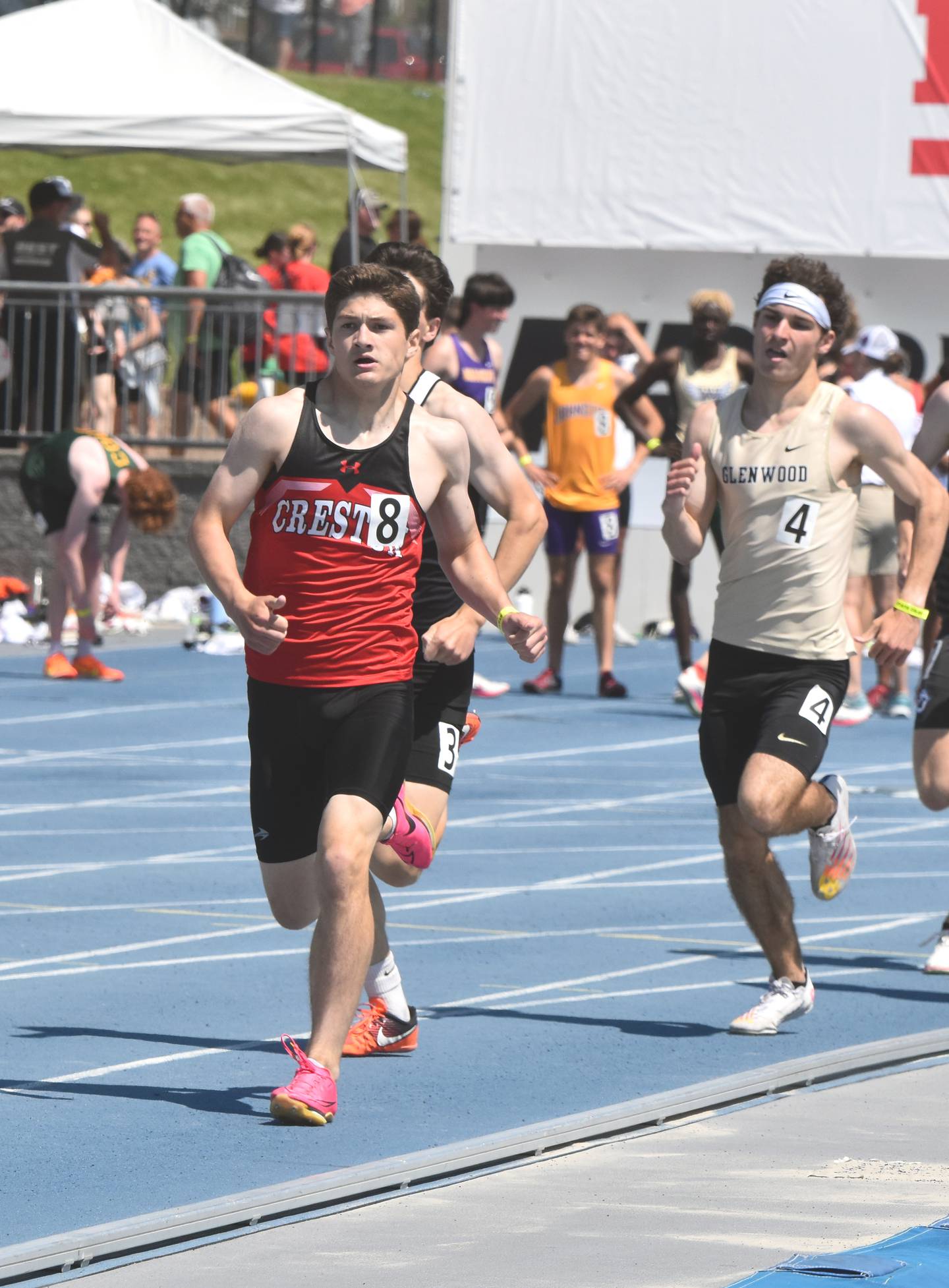 Brandon Briley - sixth place 3A 800m