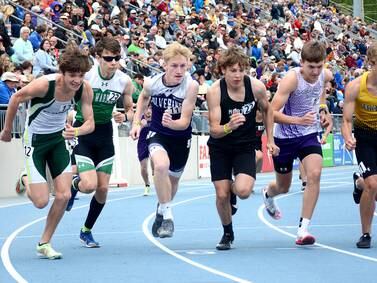 STATE TRACK: Berg caps junior season in two events at State