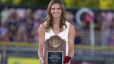 Frain joins Softball Hall of Fame