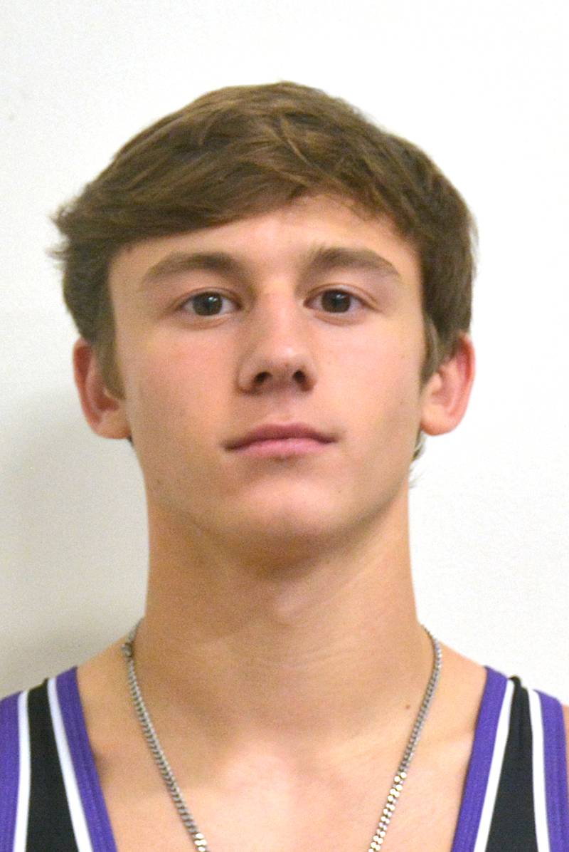 Bradley Gebbie, a senior wrestling at 132 pounds, had a key win for the Wolverines in a regional first round dual against MFL MarMac.