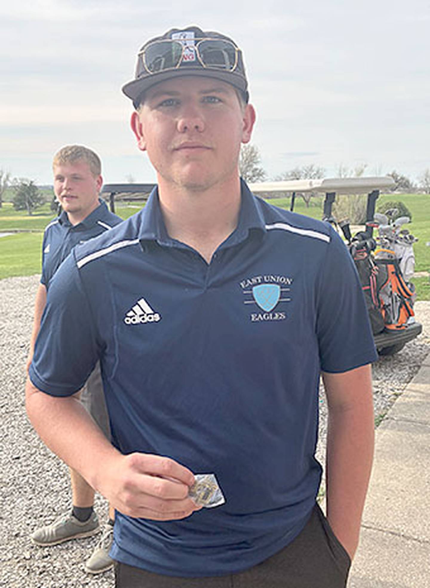 Zayne Eslinger of East Union was boys medalist for the second straight year with a 75.