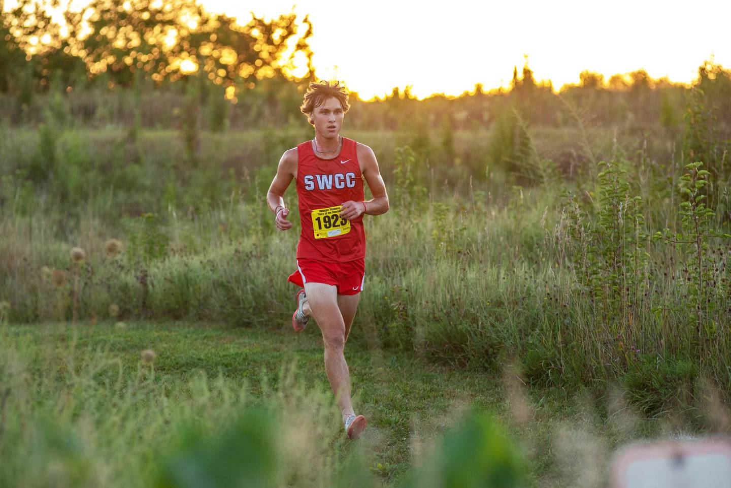 Returner Chase Oates led the Spartans with a third place finish in 19:18.7, stopping Simpson College from a perfect score.