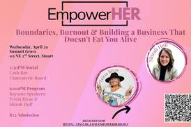 EmpowerHER women’s event April 29 in Stuart