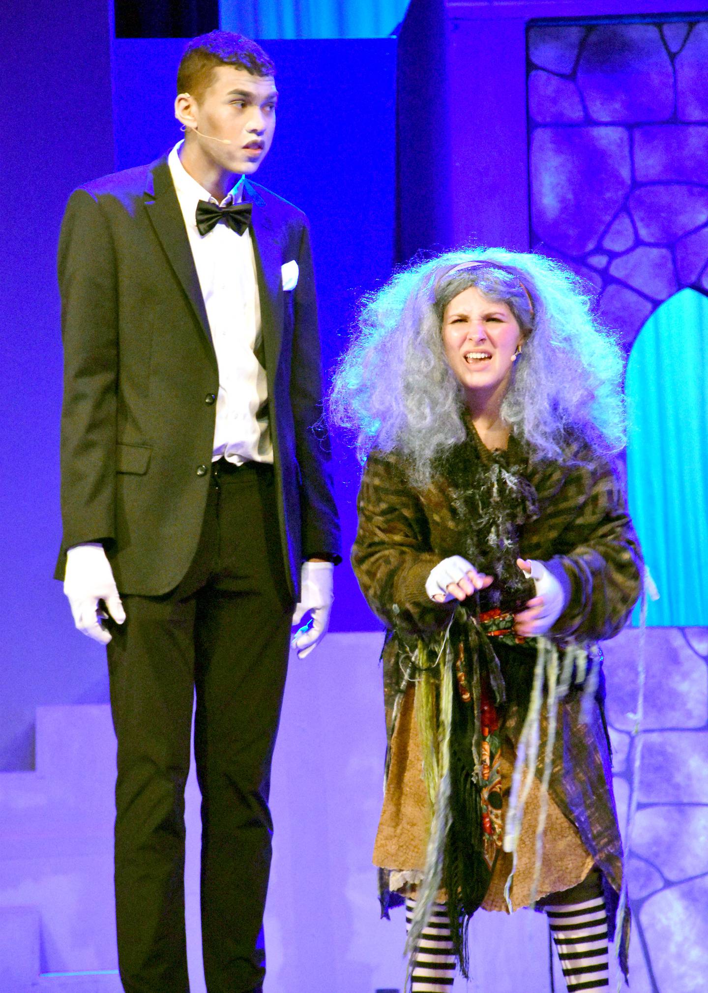 Ralston performs as Lurch in the Crest Area Theatre's production of "The Addams Family."