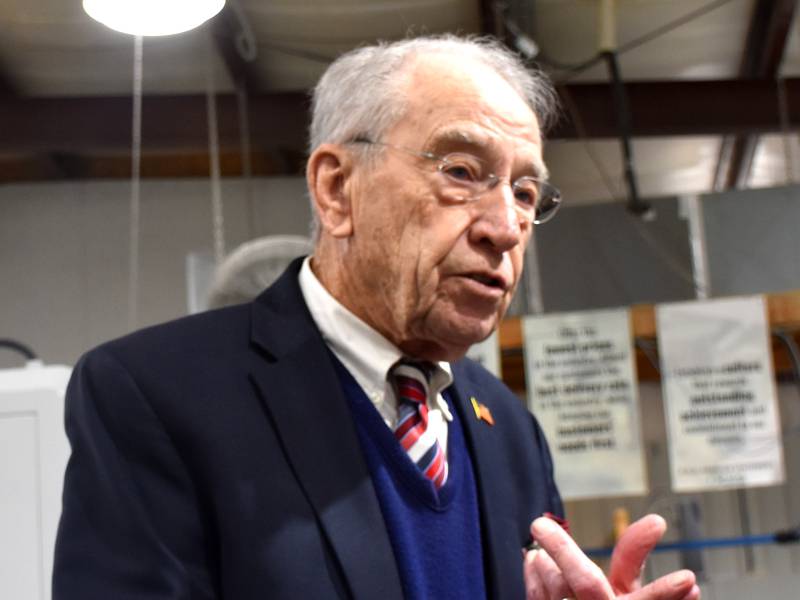 Grassley: Iran conflict is legal