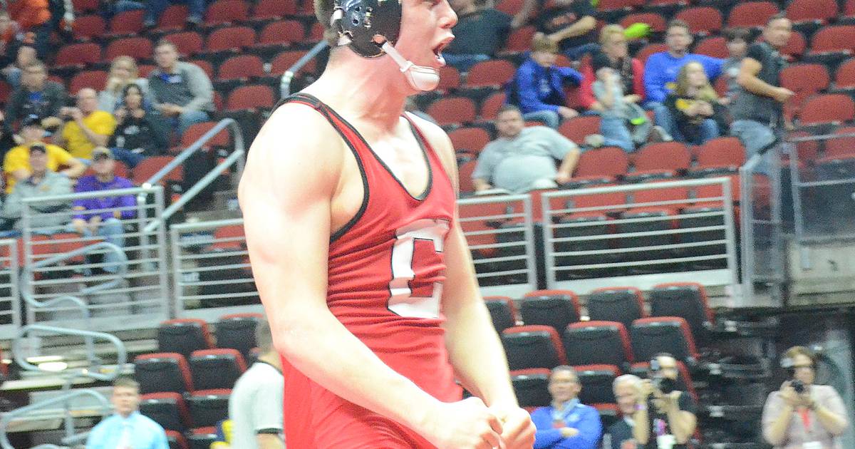 Two Panthers to finals of state wrestling Creston News