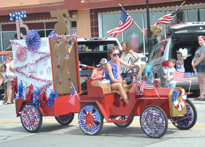 Community members of all ages will participate in the Fourth of July parade next Thursday. The parade will take a different route than normal this year.