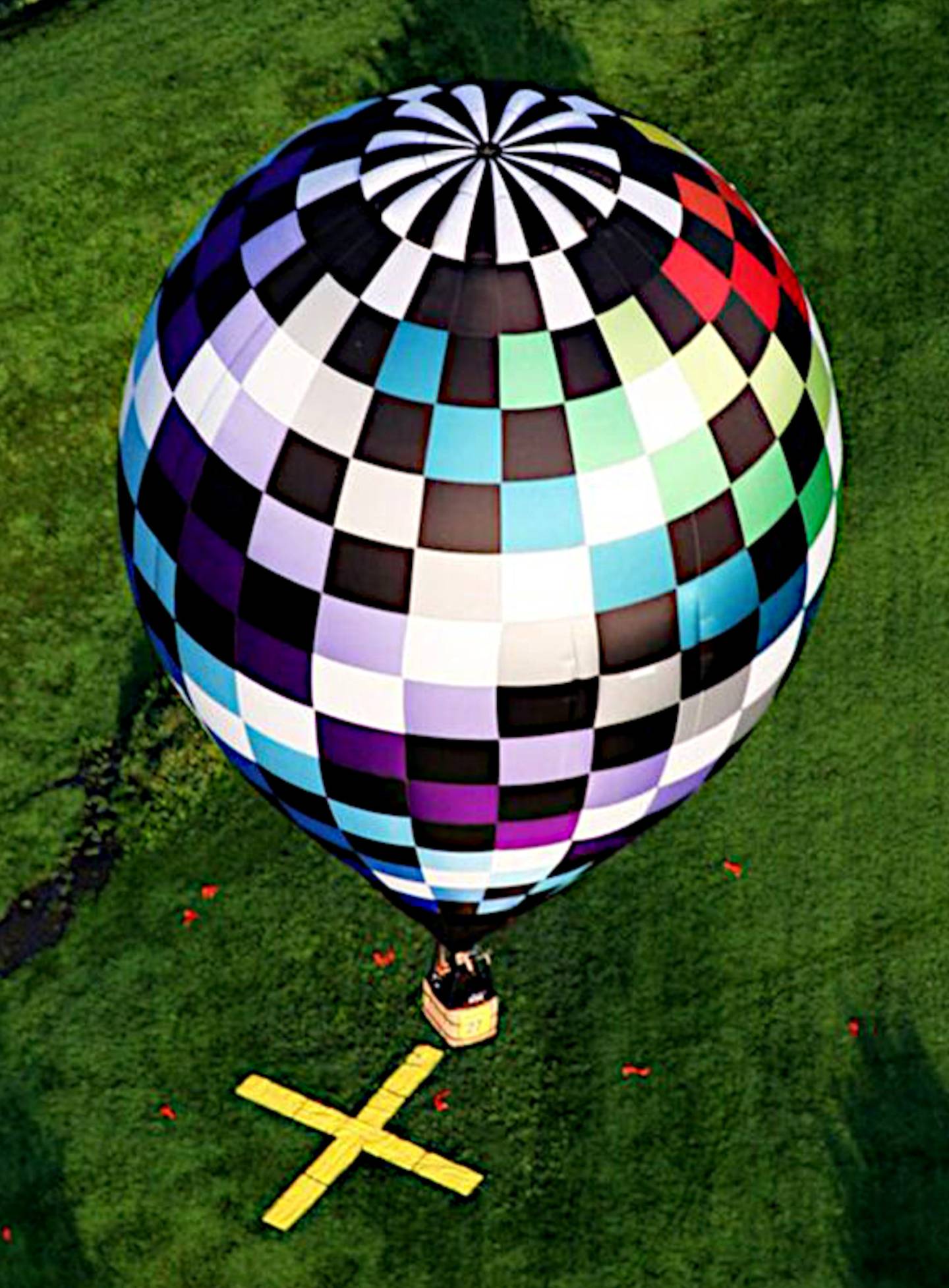 Scott Armstrong's balloon flies during a National Balloon Classic event in Indianola. He is the balloonmesiter for the Southwest Iowa Hot Air Balloon Days event this year.