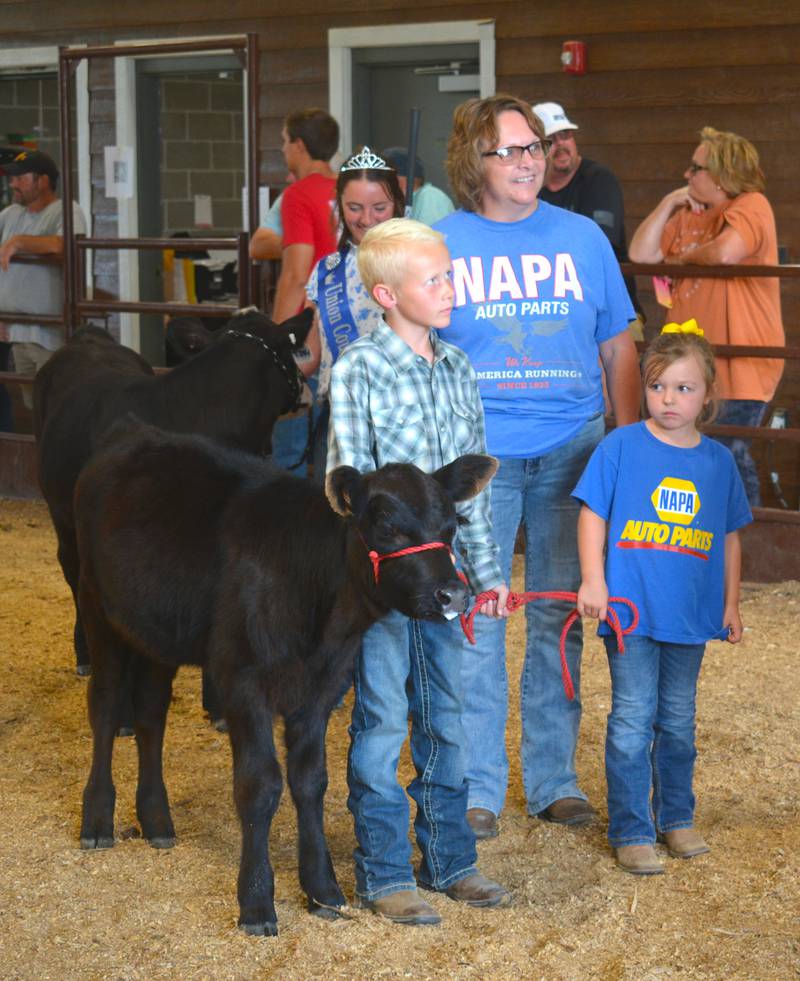 NAPA Auto Parts participates in the annual Celebrity Beef Show during the 2024 Union County Fair.