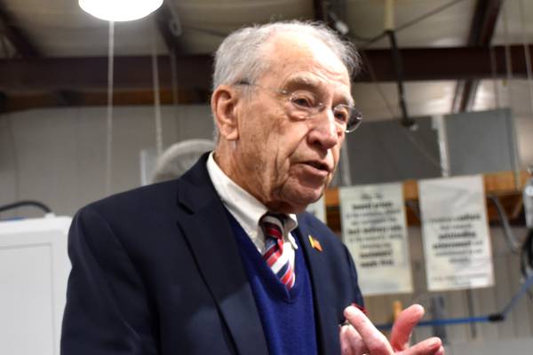 Grassley: Iran conflict is legal
