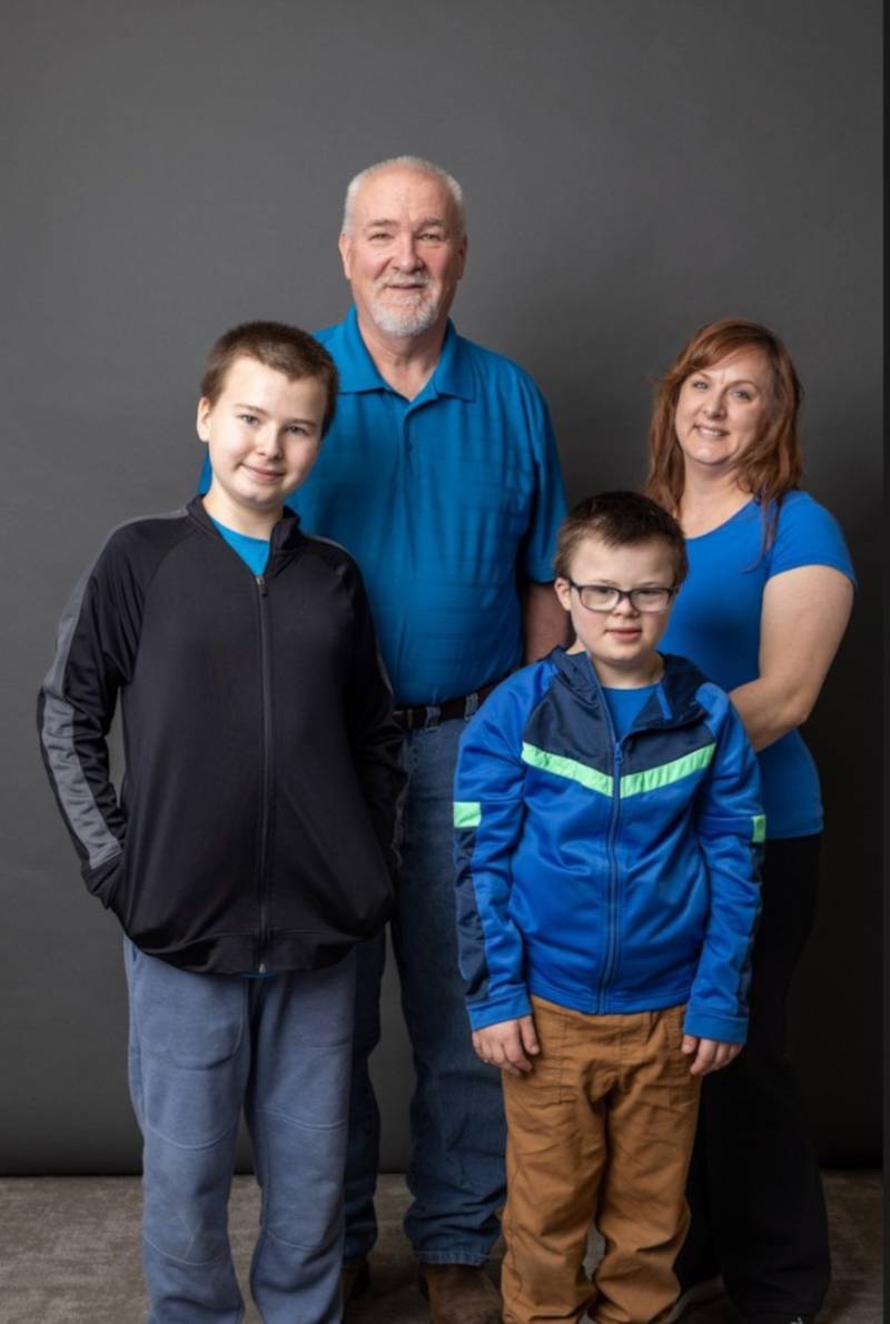 Bernie and Raina Connors and sons Tres and AaronMatthew.
