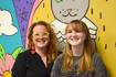 Artistry, from mother to daughter