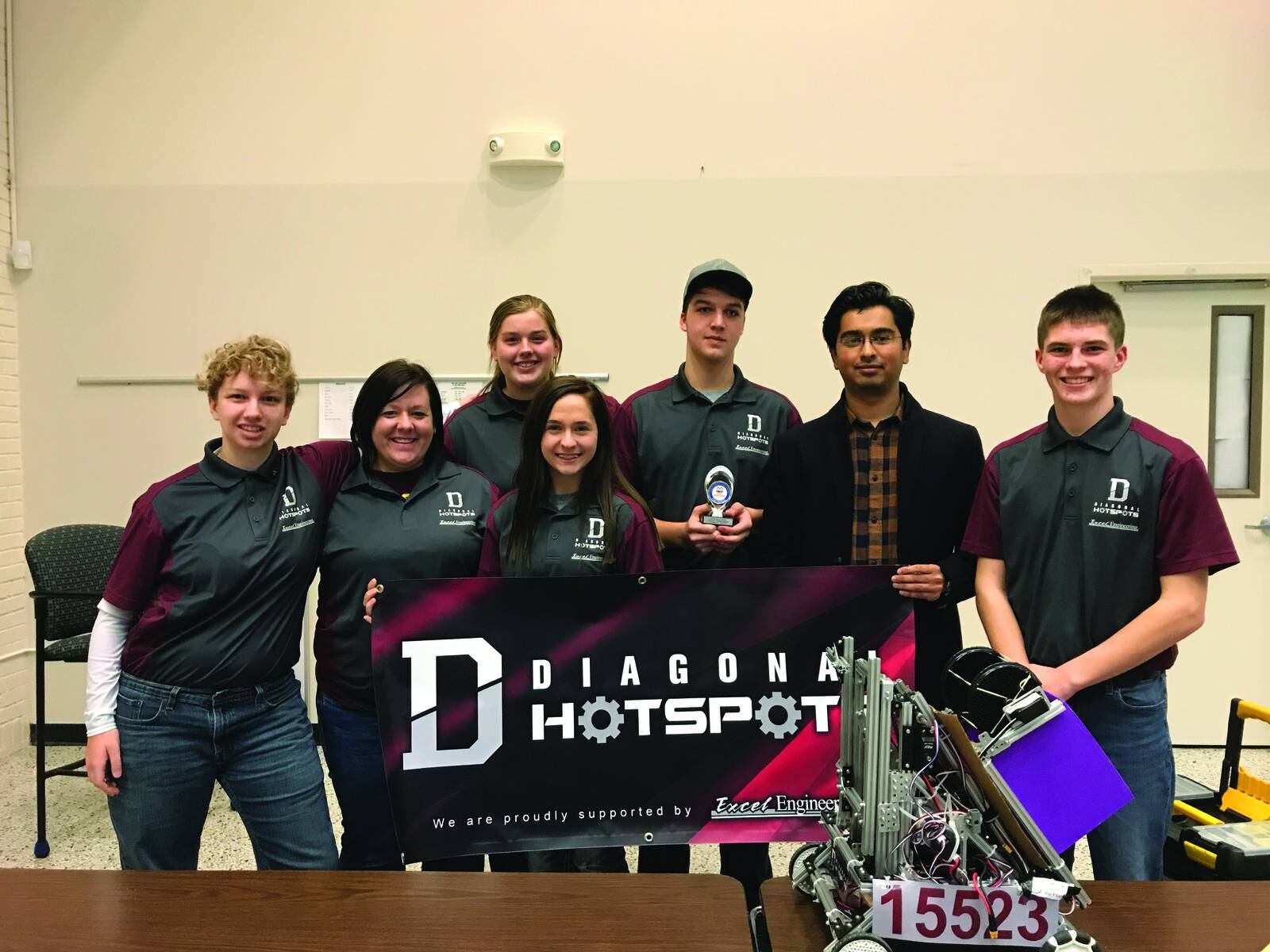 Diagonal HotSpots robotics team compete at state Creston News
