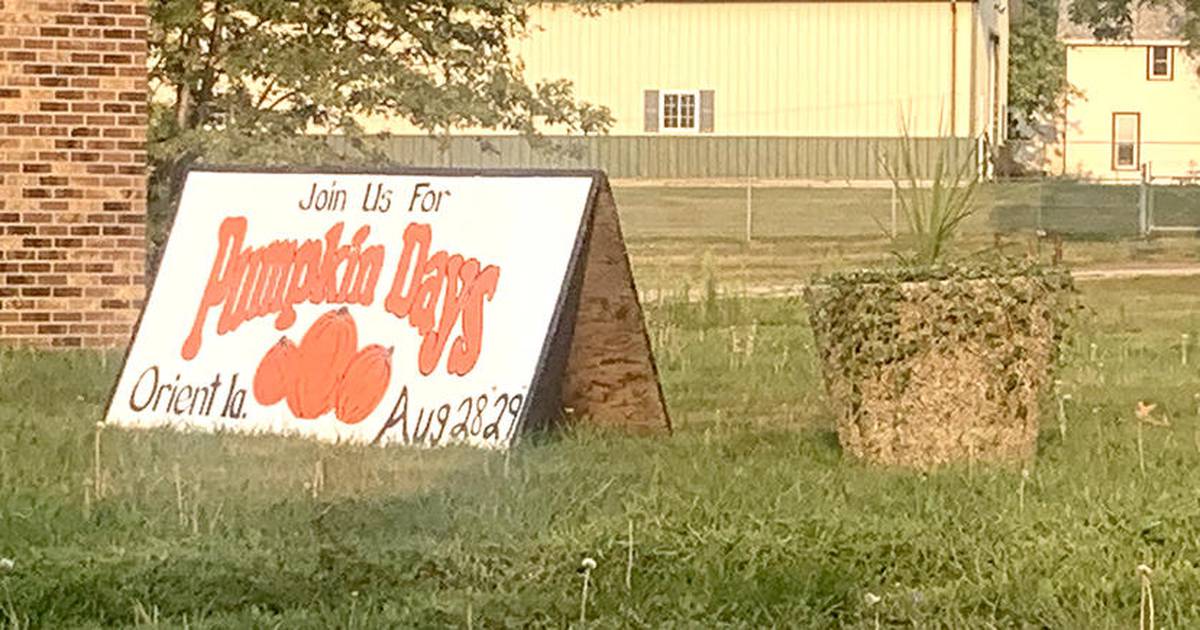 Pumpkin Days, this weekend in Orient, aims to be a family affair