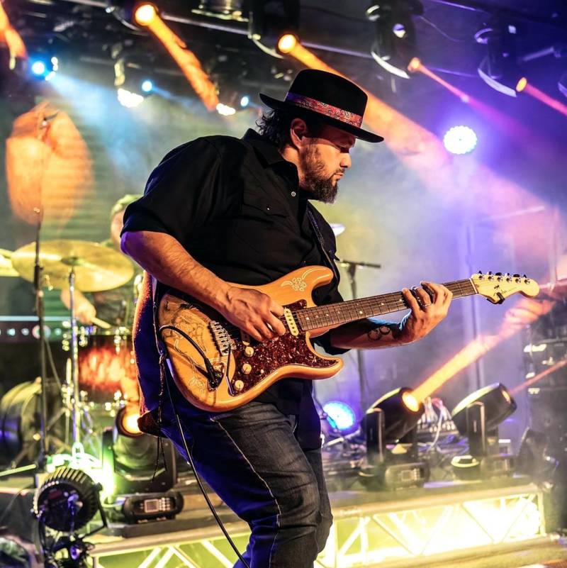 Blues artist Hector Anchondo will perform as part of a benefit Sunday, Sept. 29 that will help Greenfield Fire Department rebuild its station after the May 21 tornado.
