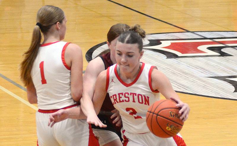 Kadley Bailey (No.1) and Hollynn Rieck (No. 2) earned all-conference honors for the senior seasons.