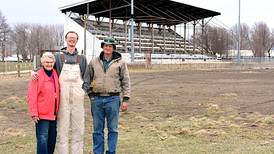 PROGRESS: Generations say goodbye to grandstand