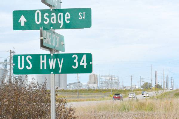 Muddy county roads pause Osage work