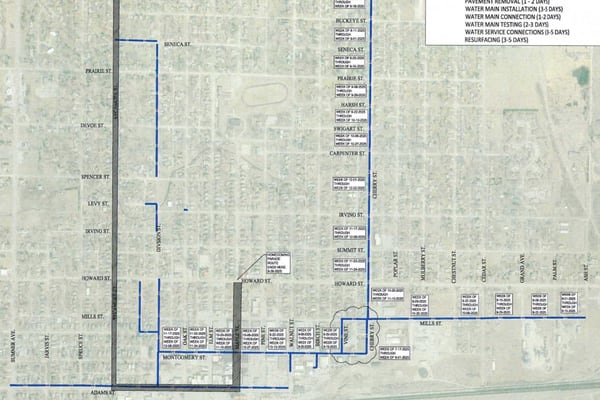 Waterworks continues main improvement project