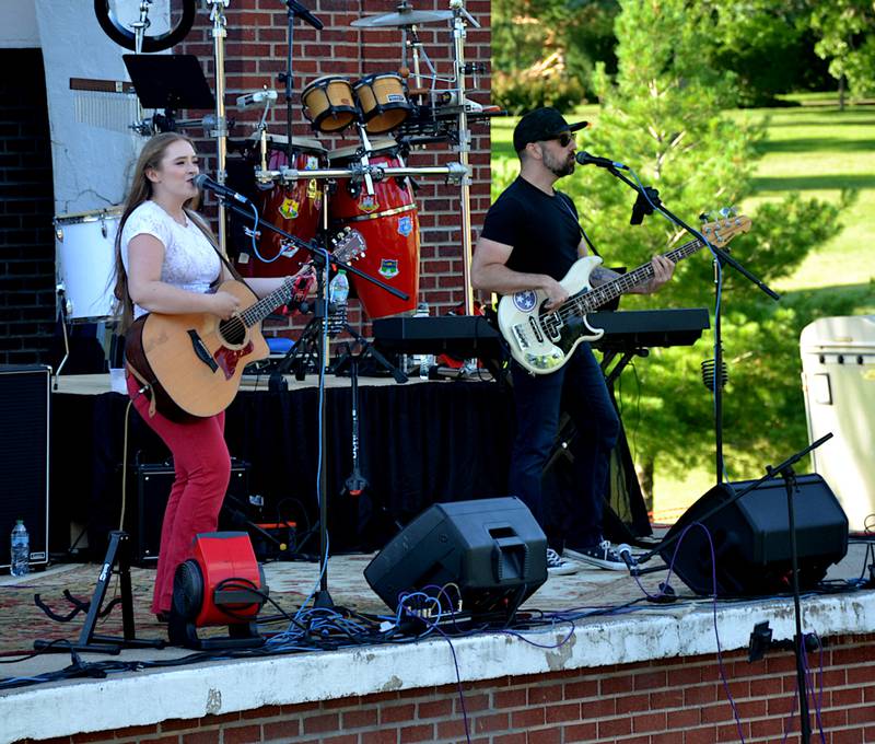 SJ McDonald plays Creston Park and Recreation Board's annual party in the park last summer. The board is making plans for the 2025 event.