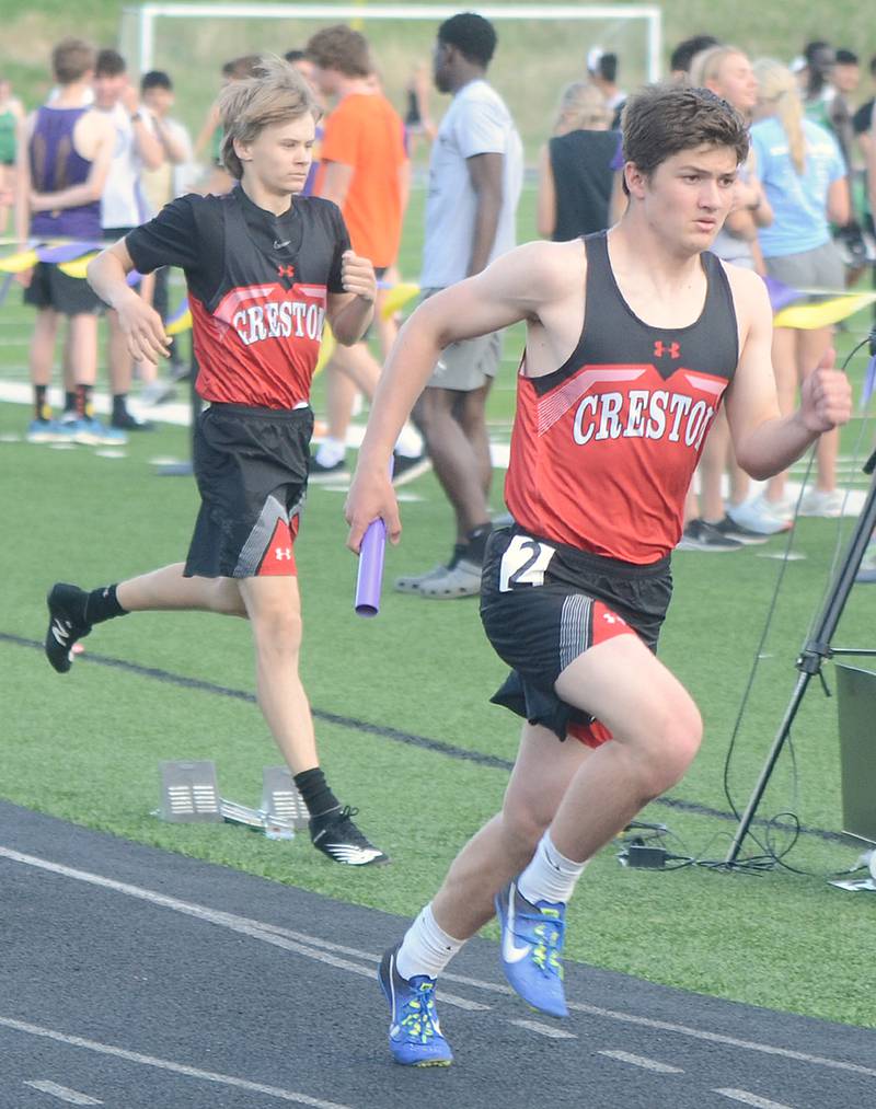 Panther relay qualifies for state Creston News