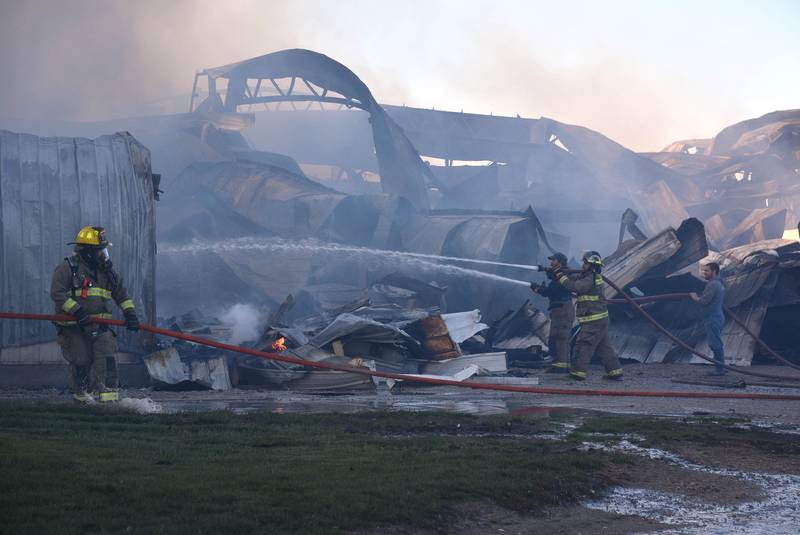 Multiple counties provide mutual aid in Clearfield egg plant fire Creston News