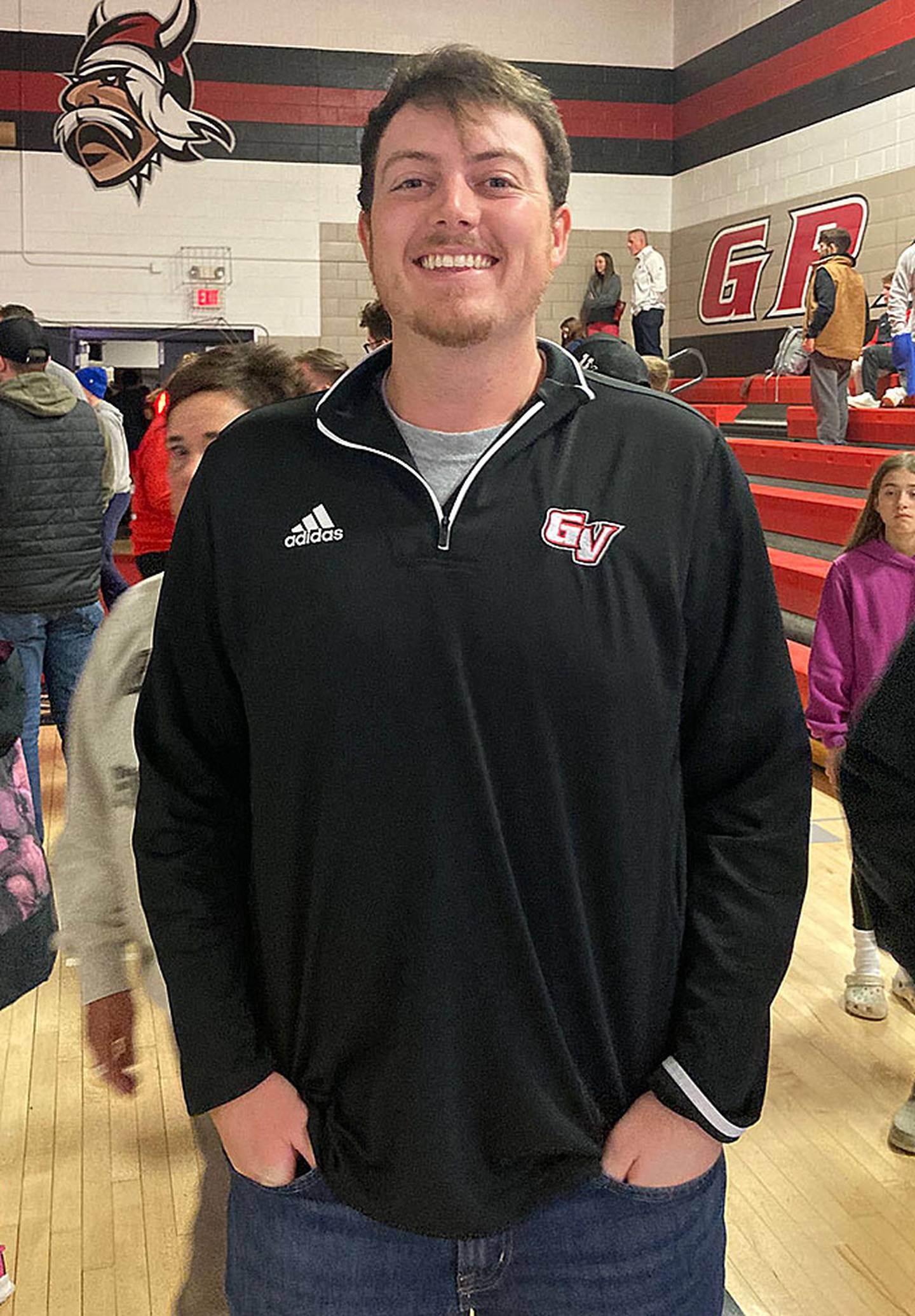 Creston native Kyle Somers is a graduate student in sports administration and a grad assistant in Grand View athletics.