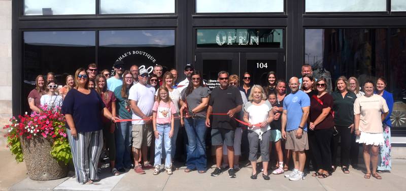 The Creston Chamber of Commerce held a ribbon cutting for new business Wrenlee Rhae's Boutique on Tuesday.