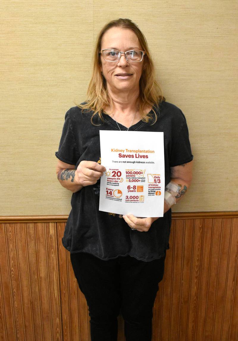 Leah Claiser-Crawley has been seeking a new kidney since 2019.