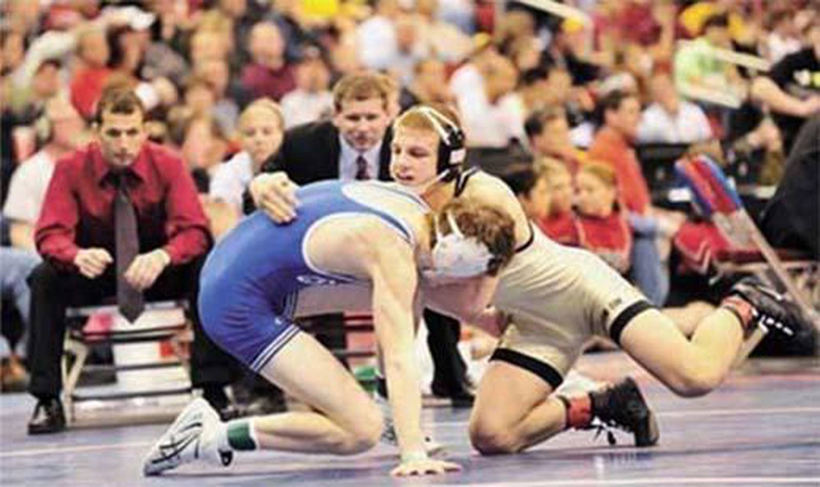 Former wrestlers honored Saturday Creston News