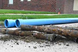 All four divisions in action on water main project