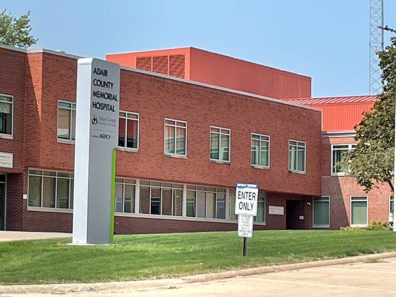 Adair County Health System announced a partial re-opening of the hospital will occur this month, less than three months after a tornado struck Greenfield, including the hospital, May 21.