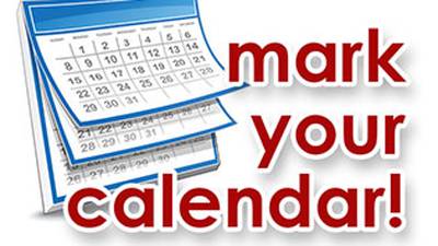 Event Briefs for the week of Wednesday, April 1