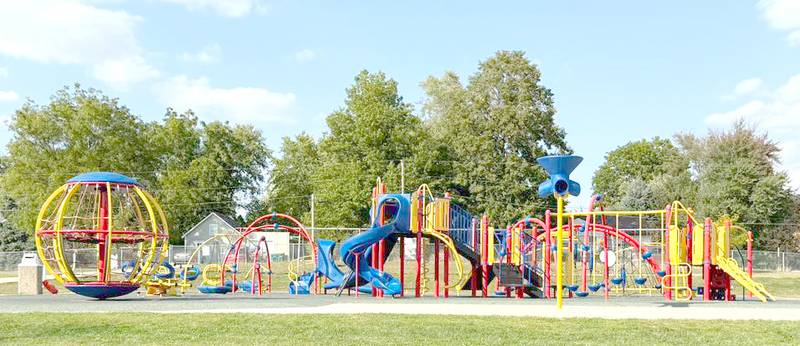 The CCSD school district is looking into available options for the former ECC property, including the playground.