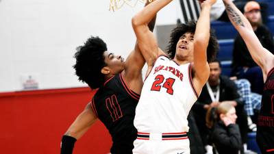 Spartan men prevail in close contest